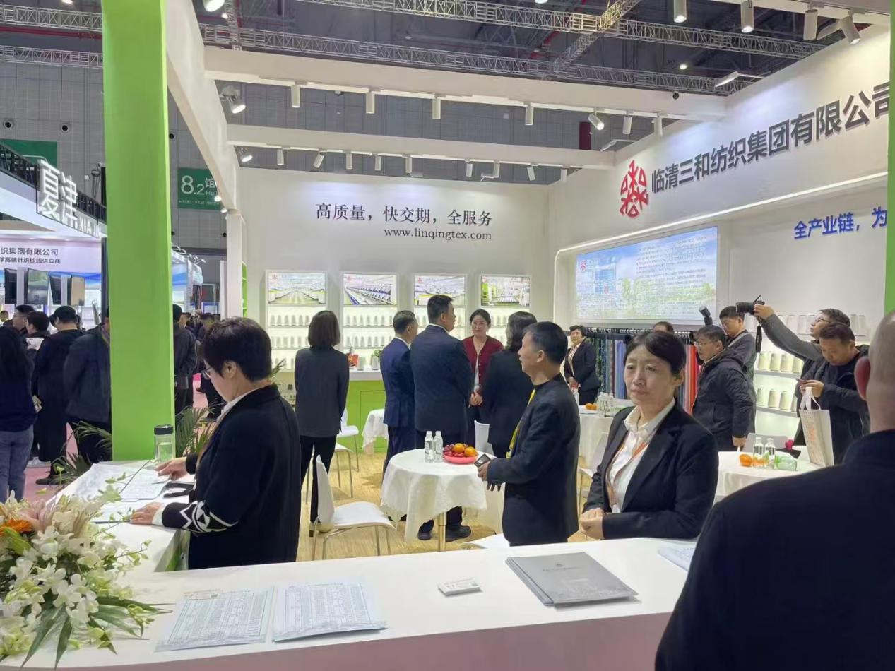 Sanhe Textile Group Limited Shanghai Exhibition