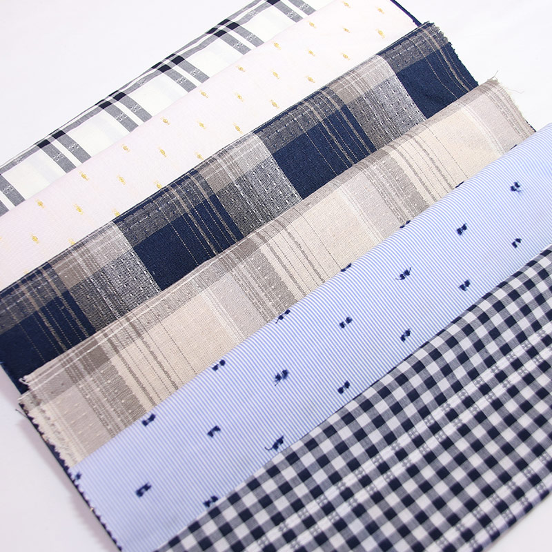 Linen Striped Woven Fabric