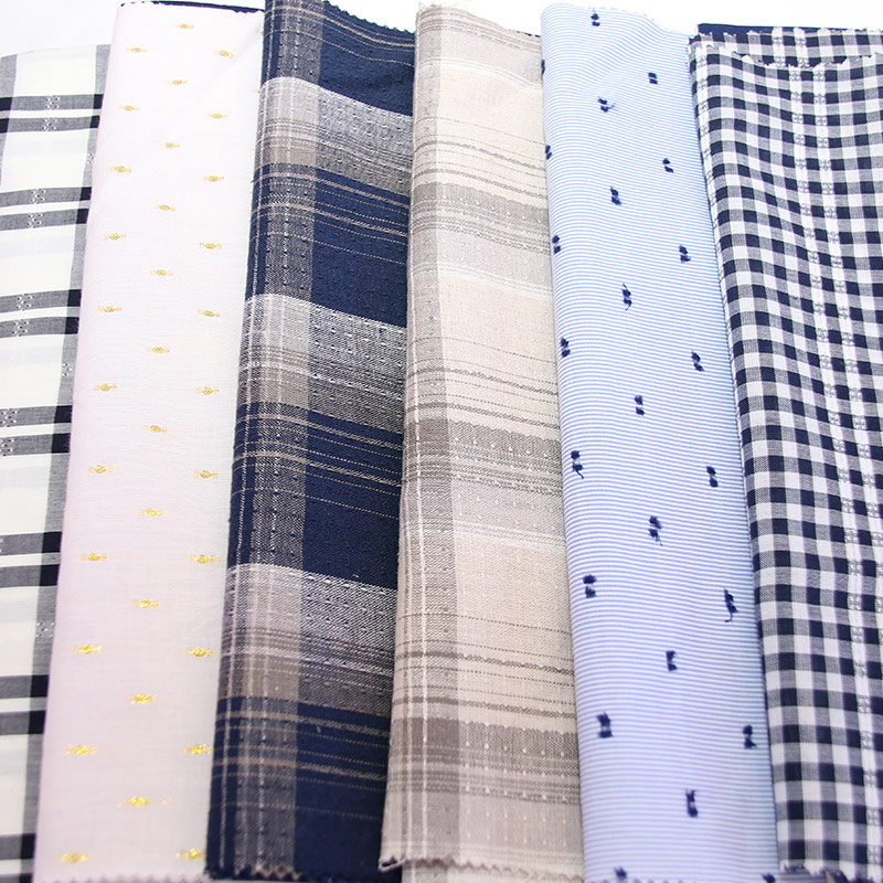 Cotton Jacquard Woven Fabric