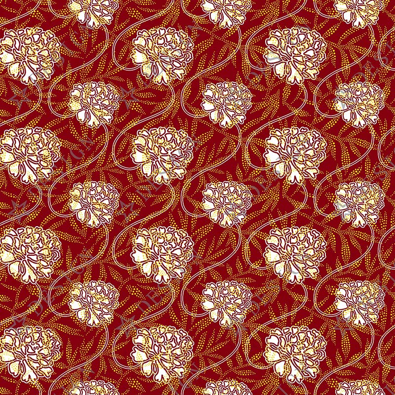 Real Wax Single Color Batik Fabric