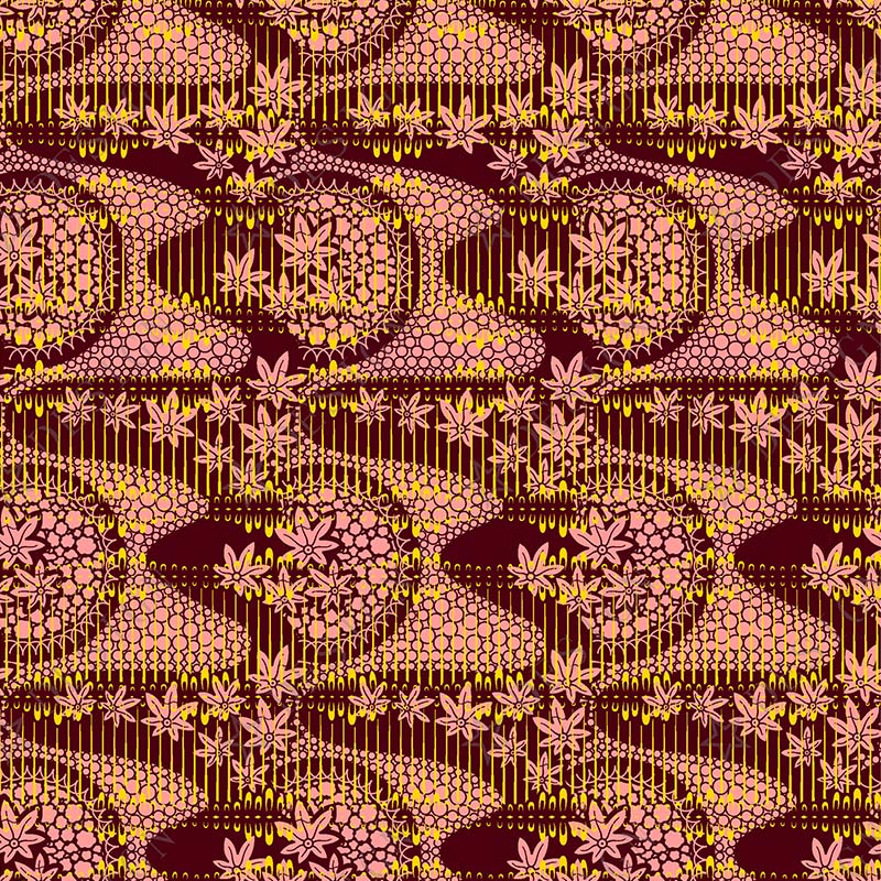 Real Wax Single Color Batik Fabric