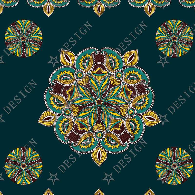 Imitation Wax Javanese Batik Fabric